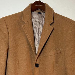 J.Crew Thompson Topcoat Size 36R Color Heather Acorn